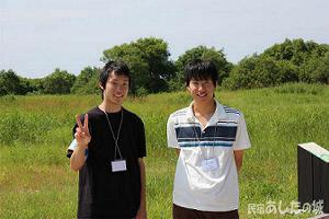 地元高校生のサブレンジャーさんです
