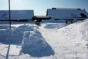 冬のサロベツ湿原センター