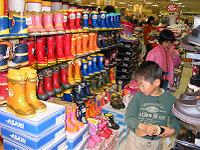 子供靴売り場