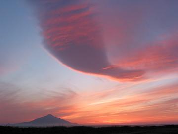 日本海の夕日(6月6日)