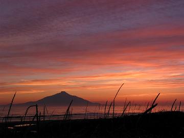 日本海の夕日(6月7日)