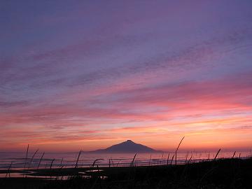 日本海の夕日(6月7日)