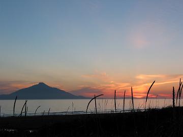日本海の夕日(6月25日)