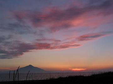 日本海の夕日(6月26日)