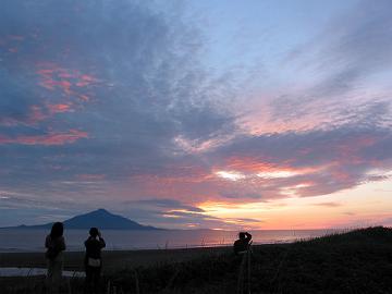 日本海の夕日(7月2日)