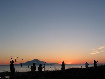 日本海の夕日(6月6日)