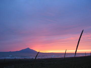 日本海の夕日(8月12日)