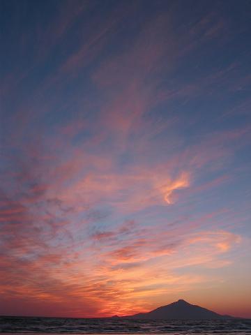 日本海の夕日(9月11日)