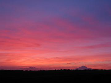 日本海の夕日(10月5日)