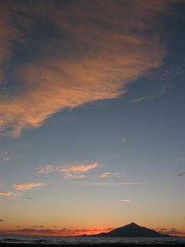 日本海の夕日(9月4日)