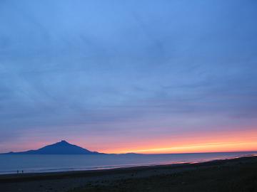 日本海の夕日(9月6日)