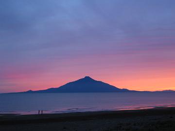 日本海の夕日(9月6日)