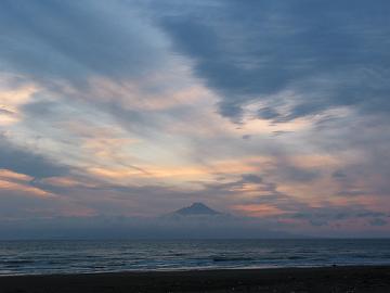 日本海の夕日(9月16日)