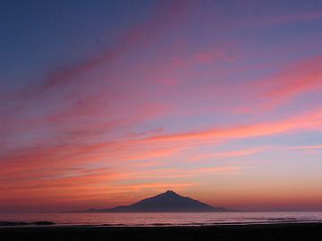 7月2日の夕日