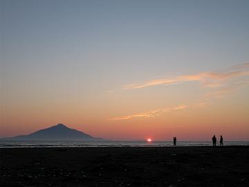 7月2日の夕日