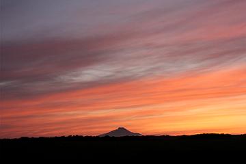 利尻島と7月29日の空