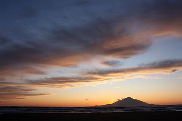 利尻島と8月30日の空