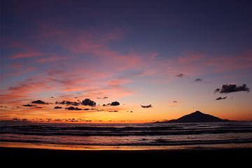 利尻島と10月7日の空
