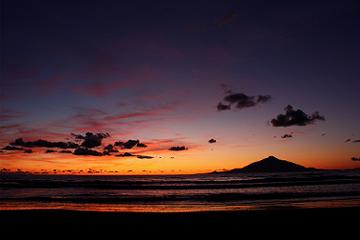 利尻島と10月7日の空