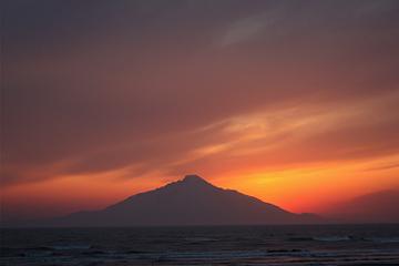 利尻島と5月4日の空