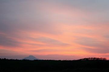 利尻島と5月19日の空
