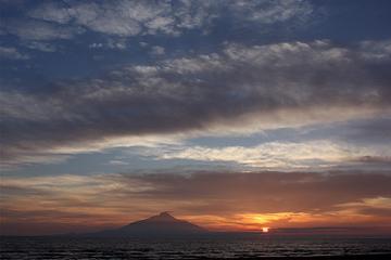利尻島と7月16日の空
