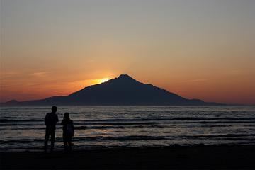 利尻島と8月18日の空
