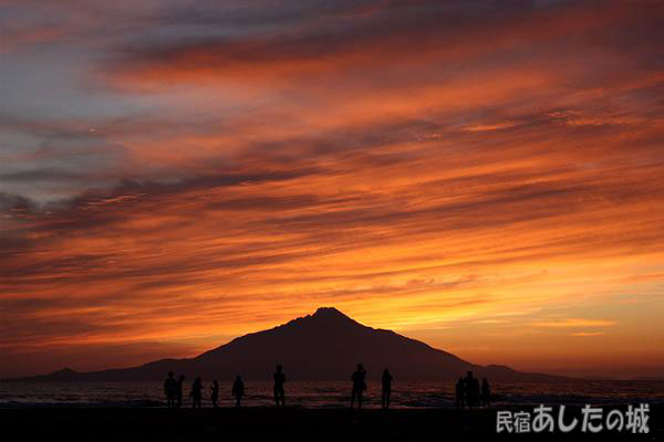利尻島と8月17日の空