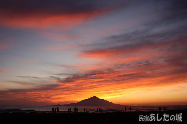 利尻島と8月17日の空